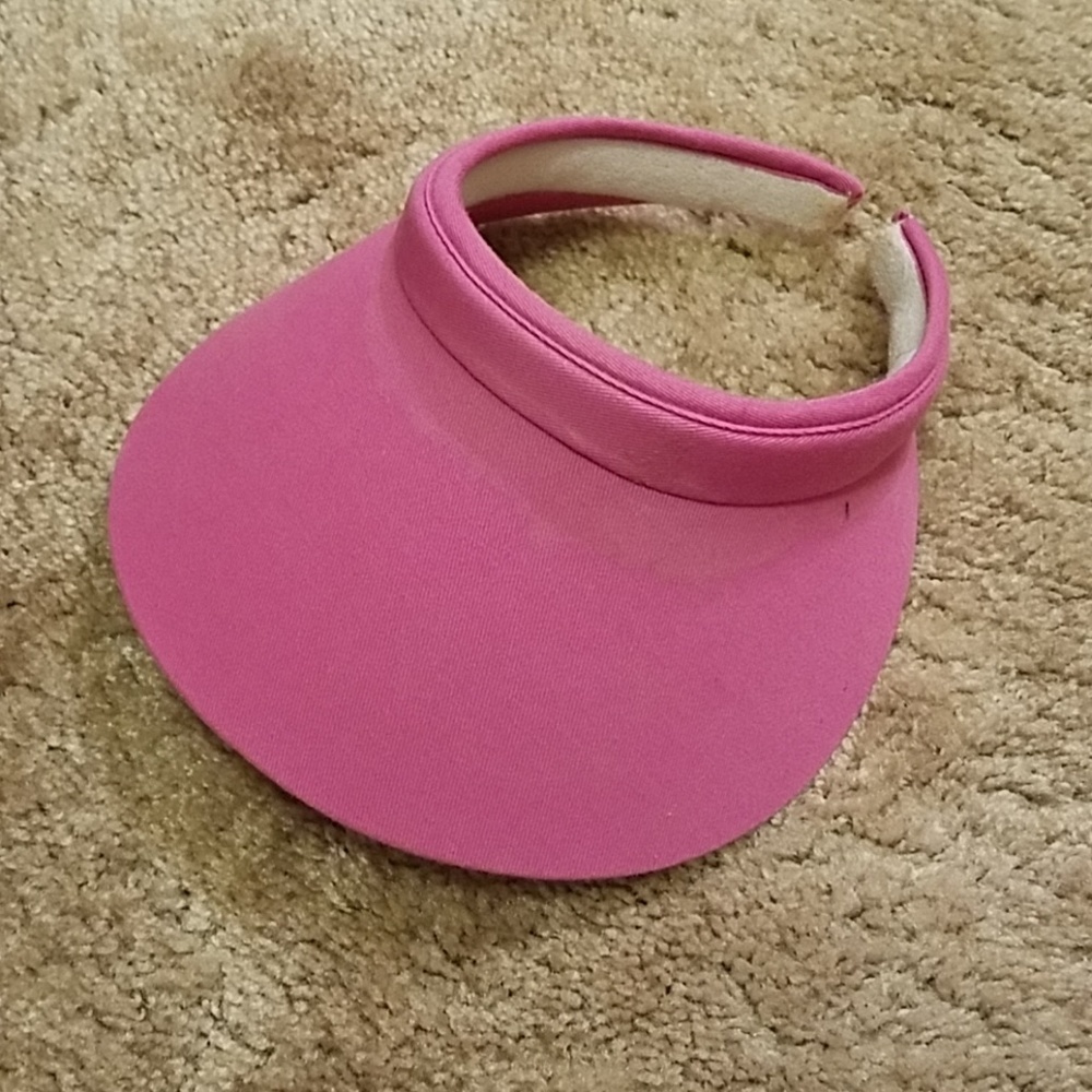 Vintage 1980's Pink Visor